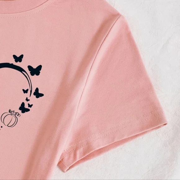 Butterfly Print Top - Picture 4 of 7